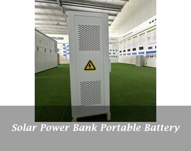 Solar Power Bank Portable Battery